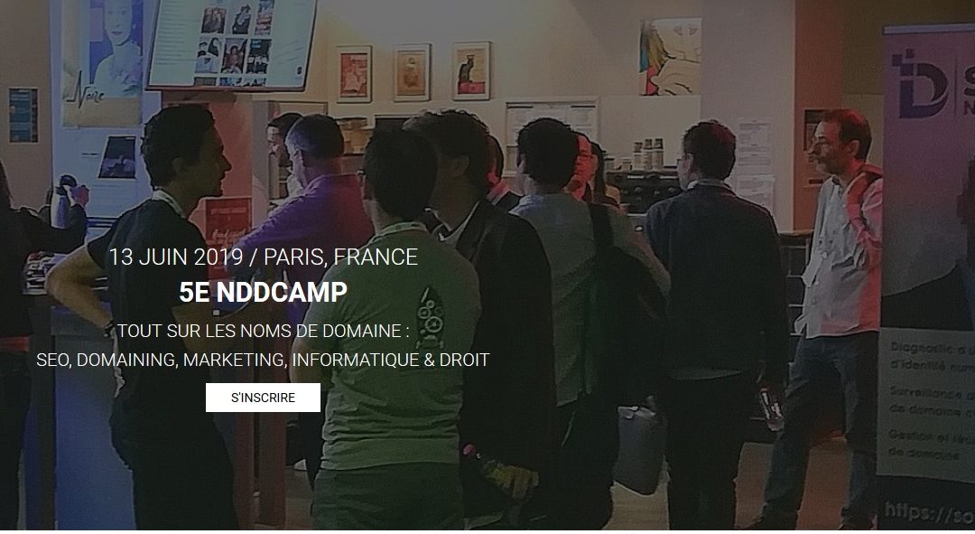 NDDCAMP, Rencontres des professionnels des noms de domaine, 13 juin 2019 à Paris