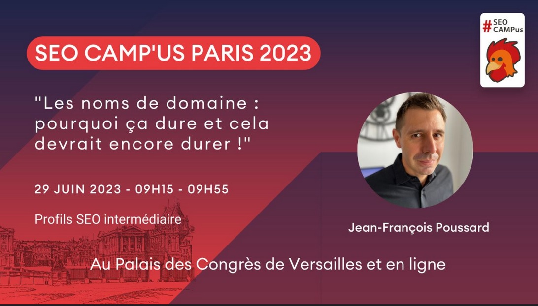 Rendez-vous au SEO CAMP’us Paris 2023 à Versailles
