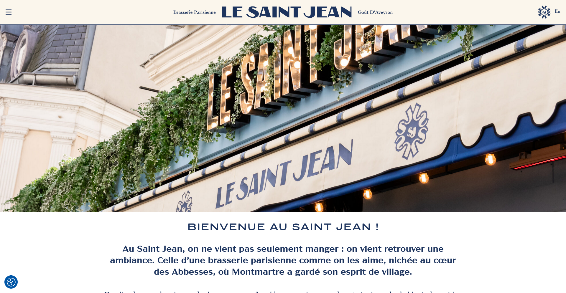 Brasserie le Saint-Jean Montmartre